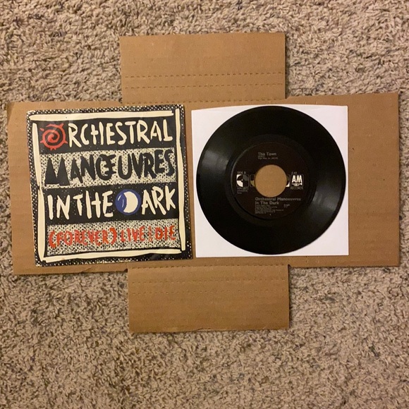 Orchestral Manoeuvres in the Dark (OMD) - (Forever) Live and Die/This Town 7” 45 - Picture 1 of 5